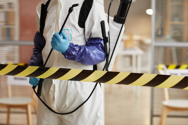 Professional Biohazard Cleanup technician working in Syracuse, NE